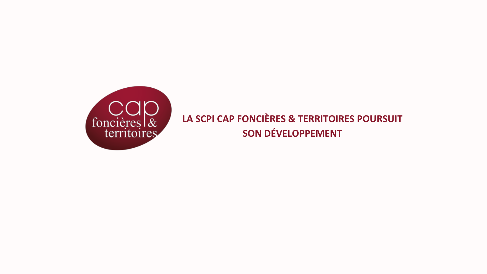Nouvel actif pour la SCPI Cap Foncières & Territoires 