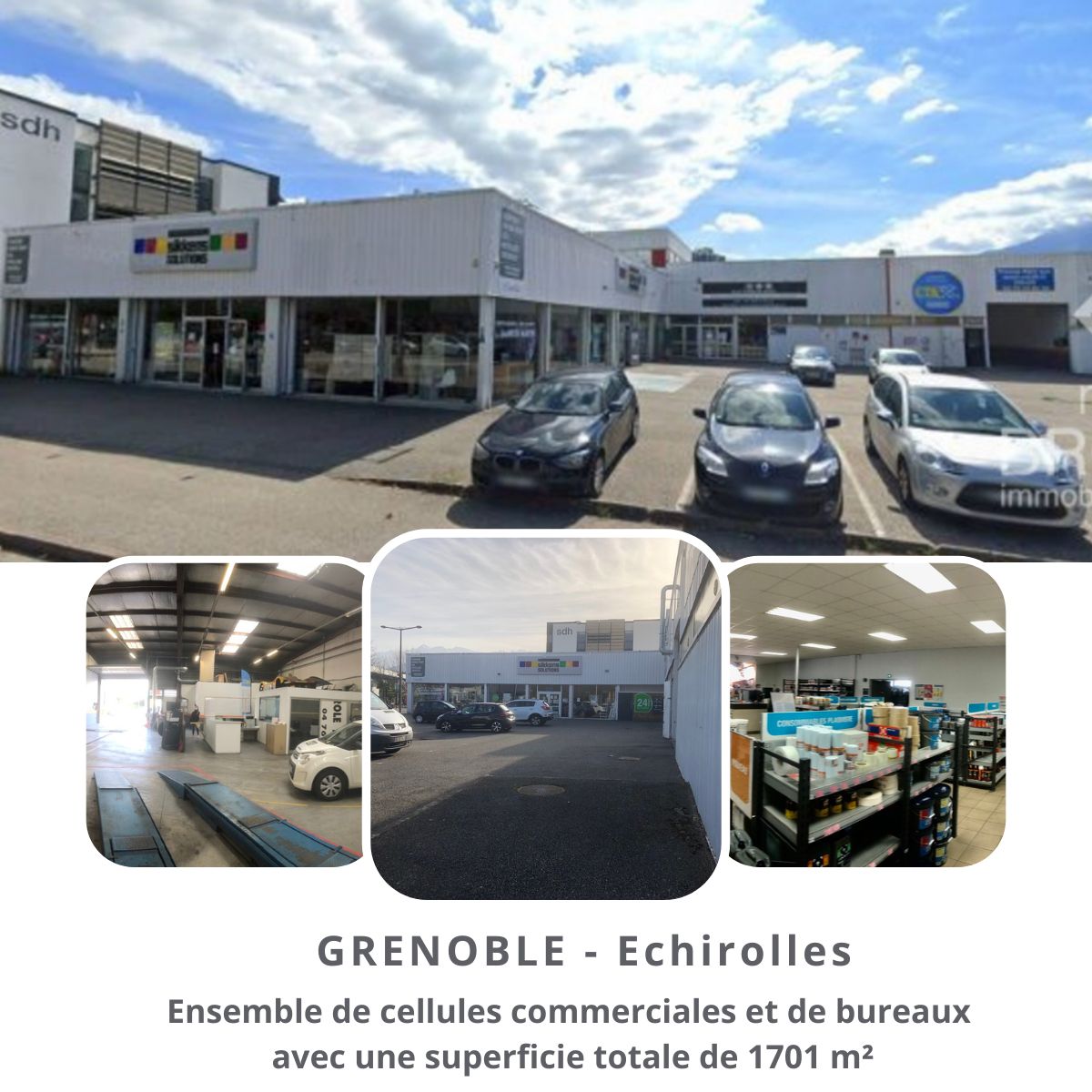Echirolles - Zoom sur les nouveaux actifs de la SCPI CAP Foncières & Territoires 