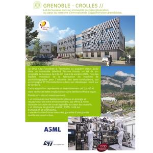 Grenoble - Crolles /Cap Foncières & Territoires