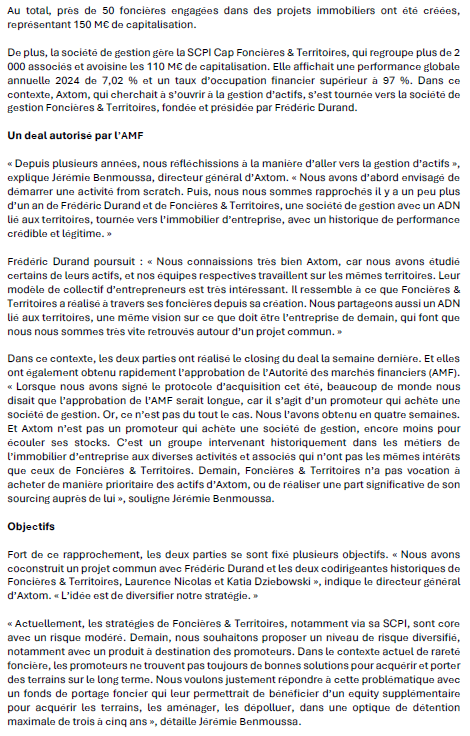 Article Business Immo 