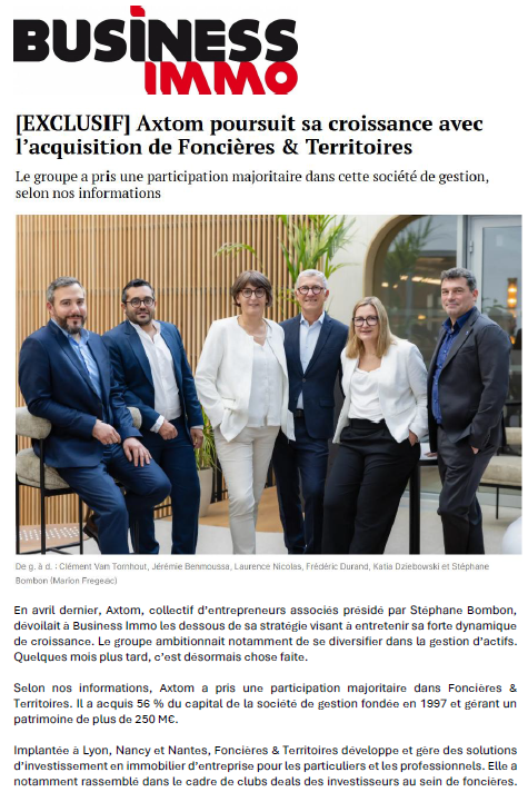 Article Business Immo 