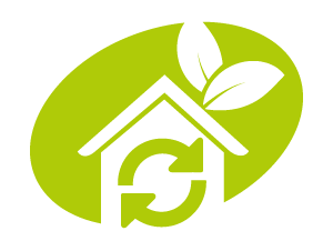 pictogramme - maison verte écologique